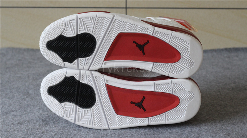 Air Jordan 4 Retro Low Alternate 89 White Red